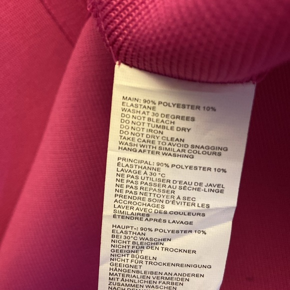 BOOHOO PLUS PINK OFF THE SHOULDER BANDAGE SCULPT MIDI DRESS US SIZE 20 - Picture 10 of 10